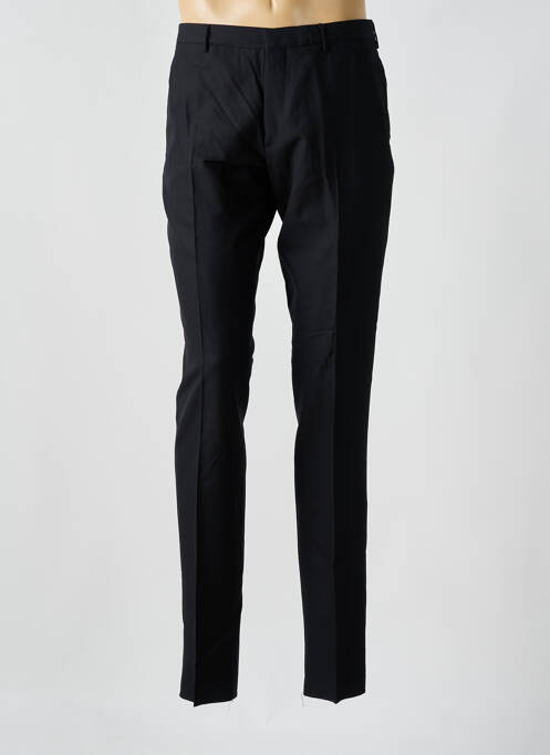 Pantalon drept închidere cu fermoar sub clapetă cu cârlig mărime normală negru BURBERRY homme