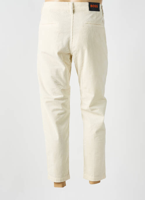 Pantalon chino bej HUGO BOSS bărbat
