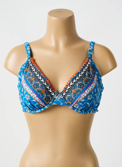 Sutien de costum de baie albastru OLYMPIA femeie