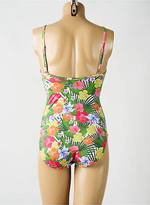 Costum de baie dintr-o singură piesă elasticitate top sutien modelat verde OLYMPIA femeie