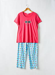 Pijama mâneci scurte albastru RINGELLA femme