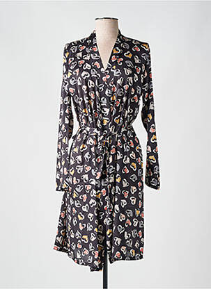 Halat de baie negru VANIA femeie