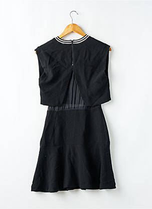 Rochie scurtă fără mâneci fără mâneci negru SANDRO femeie