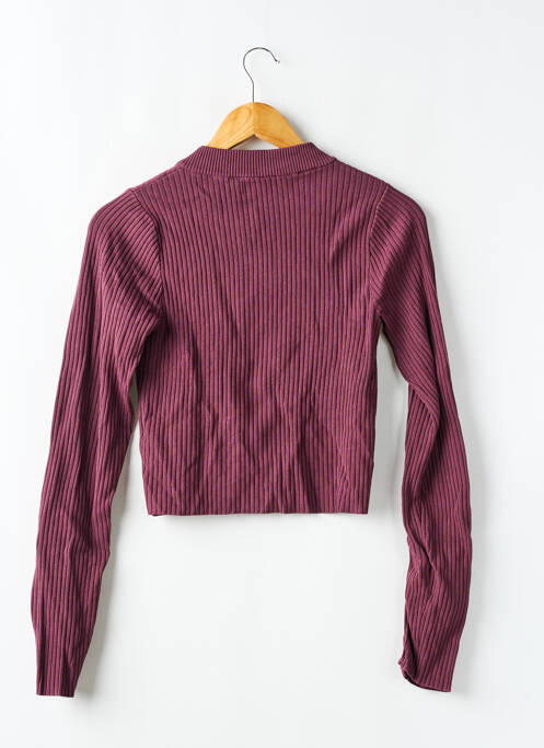 Vestă cu mâneci lungi violet NA-KD femeie