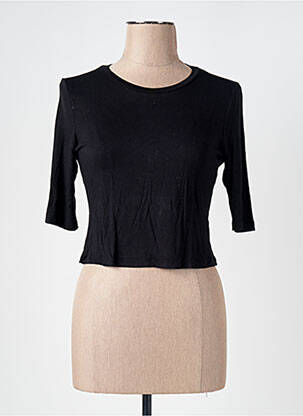 Tricou negru MONKI femeie