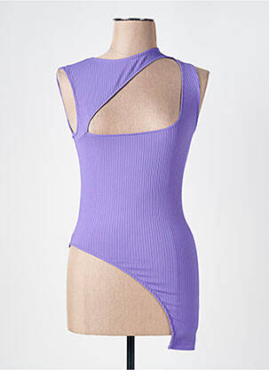 Top elasticitate fără mâneci violet ASOS femeie