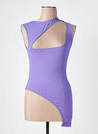 Top elasticitate fără mâneci violet ASOS femeie