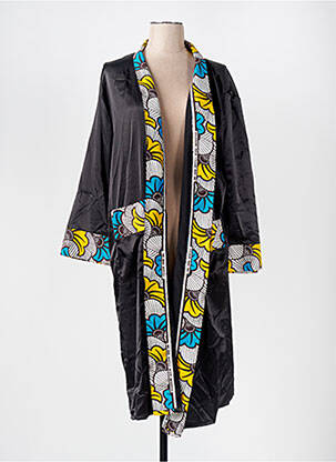 Jachete kimono mâneci lungi negru NIKA femeie