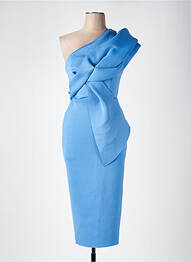 Rochie lungă fără mâneci fără mâneci albastru ASOS femme