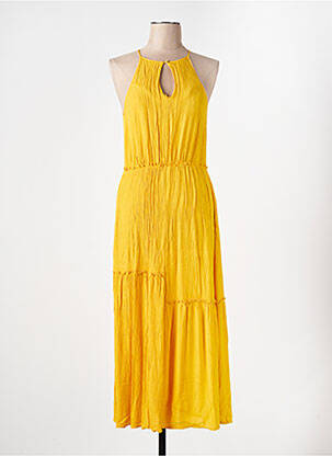 Rochie lungă portocaliu LA REDOUTE femeie