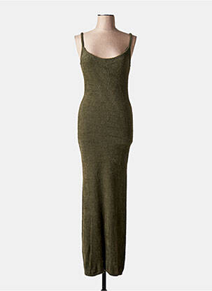 Rochie lungă bretele subțiri bretele subțiri verde HOUSE OF CB LONDON femeie