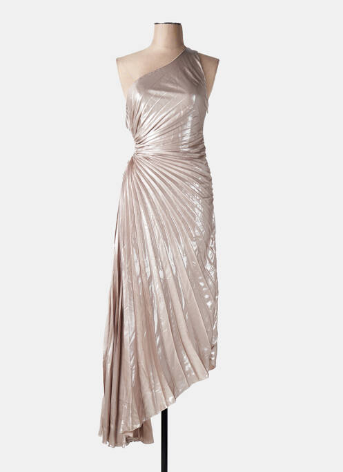 Rochie lungă argintiu MANGO femeie