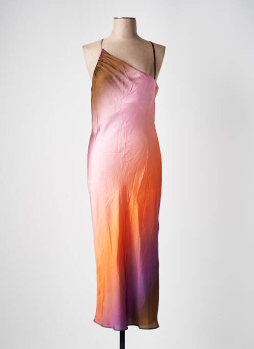 Rochie lungă roz TOPSHOP femeie