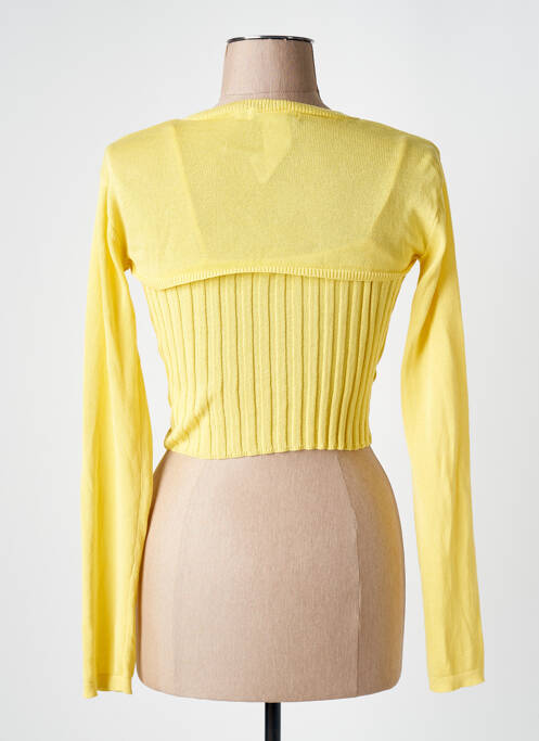 Twin-set galben NA-KD femeie