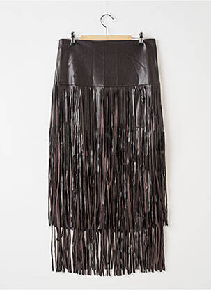 Fustă lungă maro MNG femeie