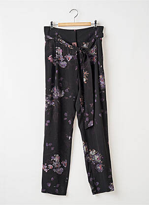 Pantalon larg negru IKKS femeie