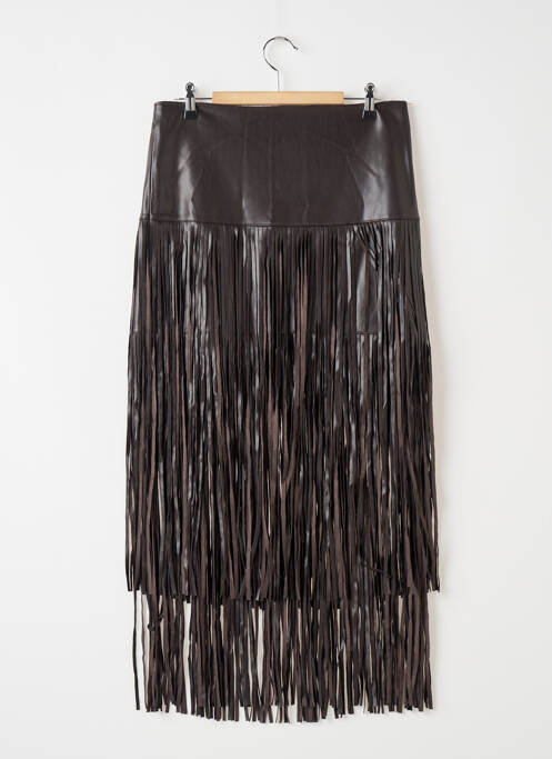 Fustă lungă maro MNG femeie