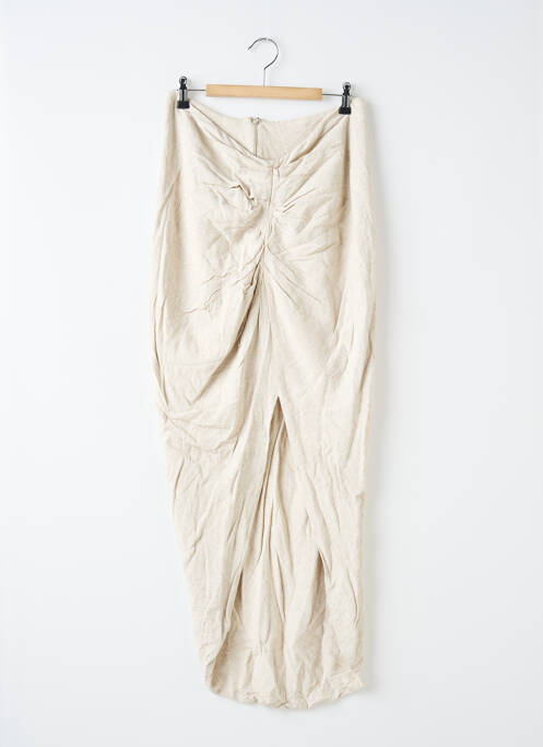 Fustă lungă bej ASOS femeie