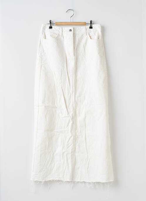 Fustă lungă alb COLLUSION femeie