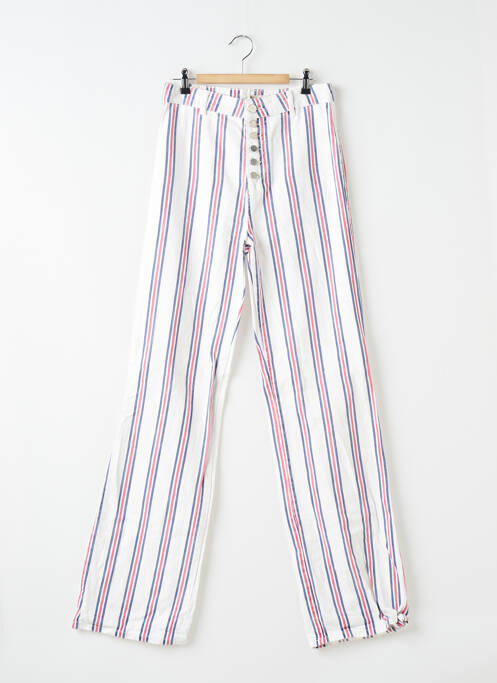 Pantalon drept alb ASOS femeie