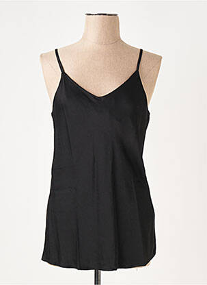 Top negru LAUREN VIDAL femeie