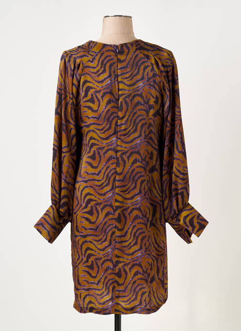 Rochie midi violet LAUREN VIDAL femeie