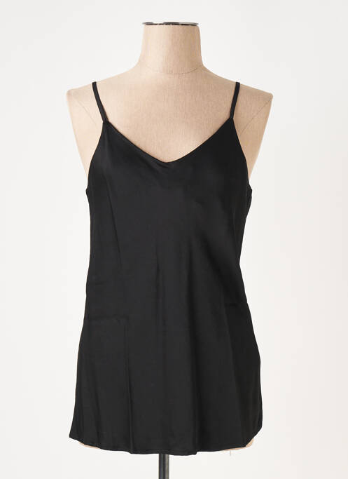 Top negru LAUREN VIDAL femeie