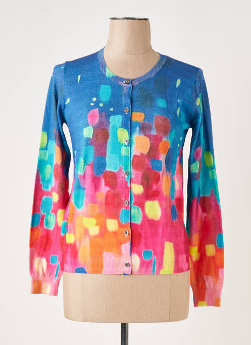 Vestă cu mâneci lungi albastru ANNA & GABRI femeie