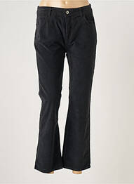 Pantalon evazat elasticitate mărime normală negru LAUREN VIDAL femeie