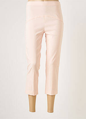 Pantalon trei sferturi roz FICELLE femeie