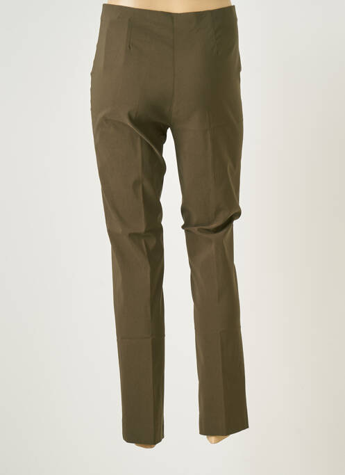Pantalon slim verde FICELLE femeie