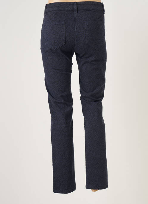 Blugi cu croială slim albastru LAUREN VIDAL femeie