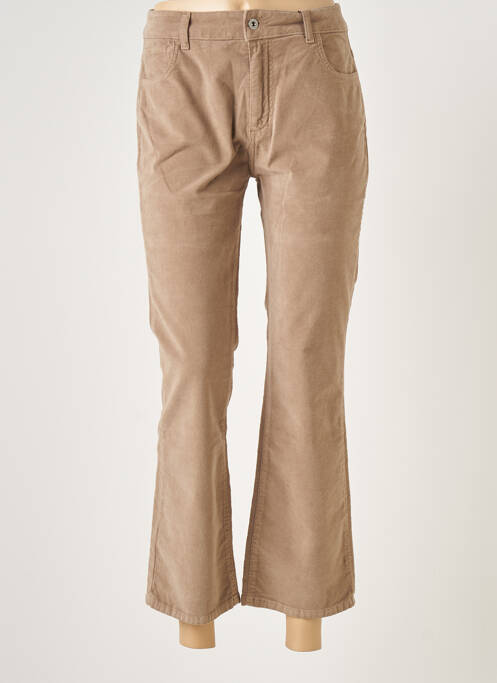 Pantalon evazat maro LAUREN VIDAL femeie