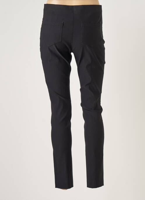 Pantalon slim negru LAUREN VIDAL femeie