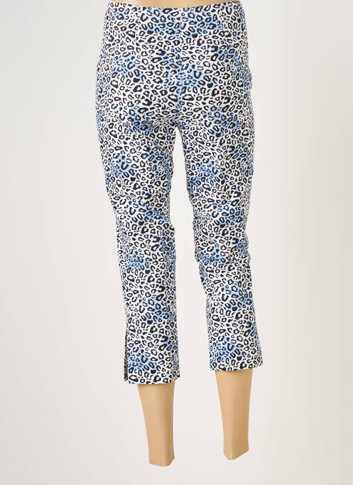 Pantalon trei sferturi albastru FICELLE femeie