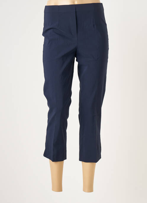 Pantalon trei sferturi albastru FICELLE femeie