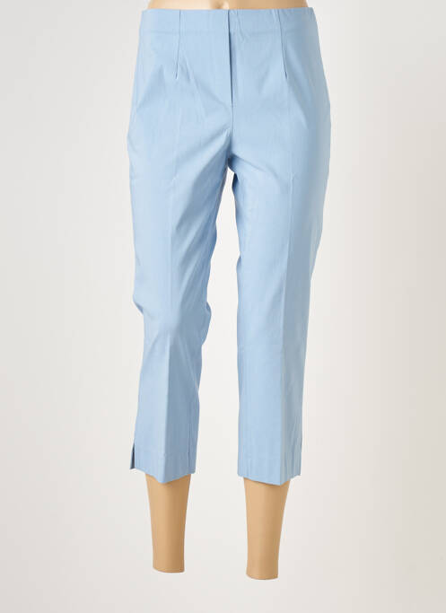 Pantalon trei sferturi albastru deschis FICELLE femeie