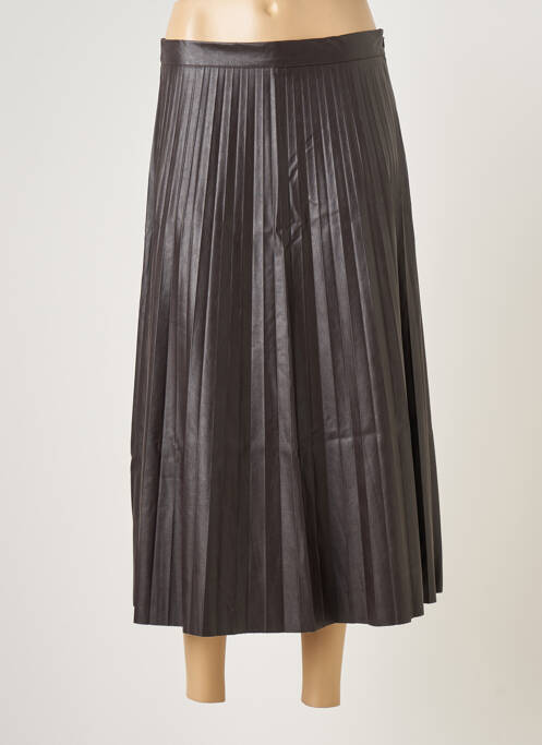 Fustă lungă maro LAUREN VIDAL femeie