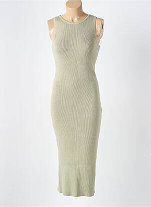 Rochie lungă fără mâneci fără mâneci verde PRETTY LAVISH femeie