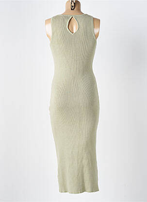Rochie lungă fără mâneci fără mâneci verde PRETTY LAVISH femeie