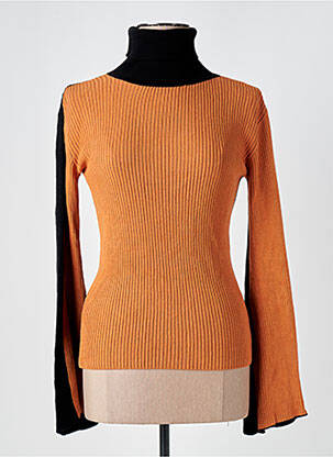 Pulover cu guler înalt portocaliu VALENTINE WITMEUR LAB femeie