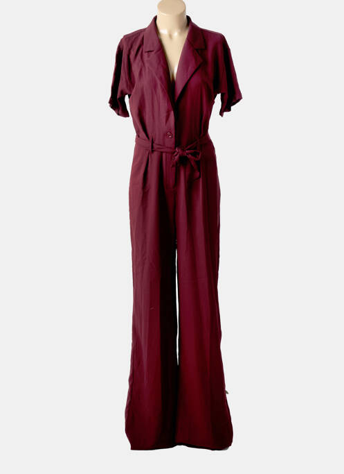 Salopetă-pantalon roșu PRETTY LITTLE THING femeie