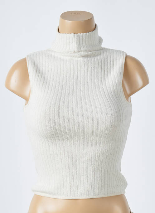 Top bej ZARA TRAFALUC femeie