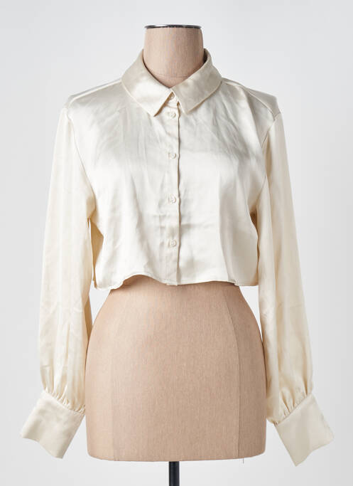 Cămașă bej NA-KD femeie