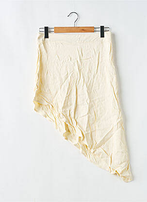 Fustă scurtă bej ZARA femeie