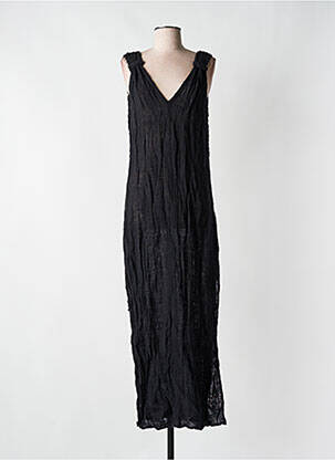 Rochie lungă fără mâneci fără mâneci negru CHRISTELLE NIMA femeie