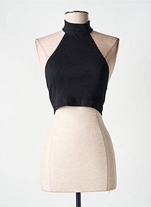 Top negru COLLUSION femeie