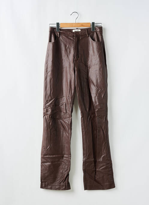 Pantalon drept maro HOUSE OF CB LONDON femeie