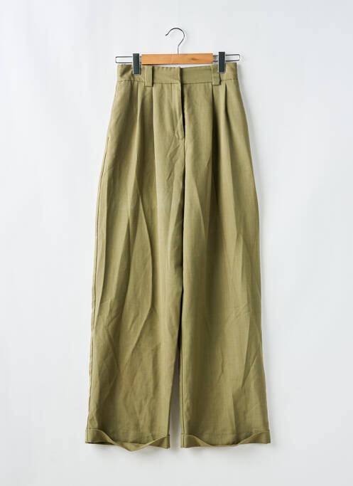 Pantalon larg verde TOPSHOP femeie