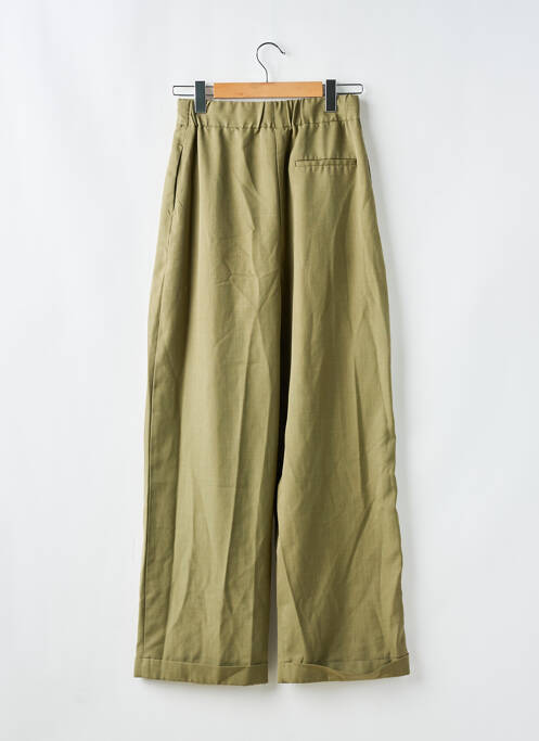 Pantalon larg verde TOPSHOP femeie